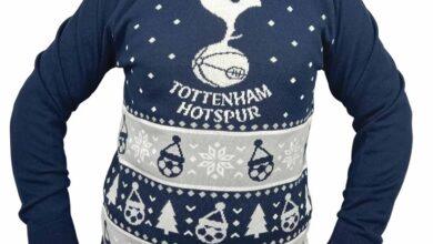 Tottenham Hotspur FC Christmas Jumper Medium