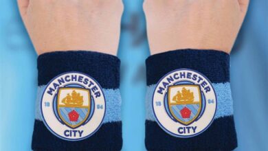 Manchester City FC Cotton Sweatbands