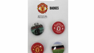 Manchester United FC Button Badge Set
