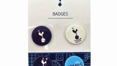 Tottenham Hotspur FC Button Badge Set