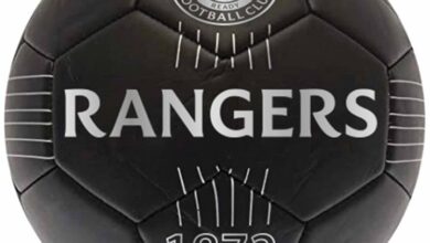 Rangers FC React Football Size 5 Deflated