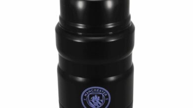 Manchester City FC Thermal Flask with Spoon