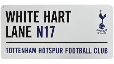 Tottenham Hotspur FC Street Sign