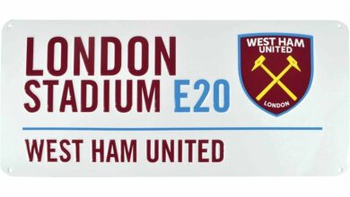 West Ham United FC Street Sign