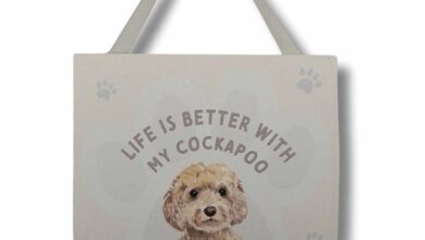 Life is Better with My Cockapoo - Hanging Plaque