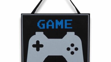 Game On - Hanging Plaque