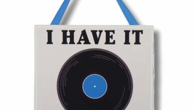 I Have It On Vinyl Hanging Plaque