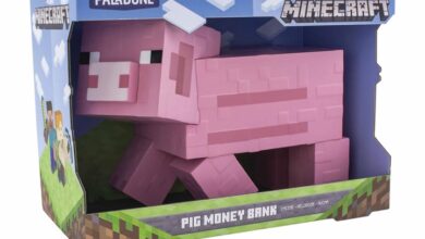 Minecraft Pig Money Bank