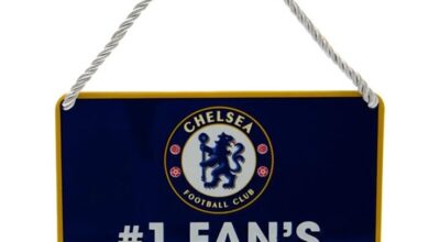 Chelsea FC No.1 Fan's Bedroom Plaque