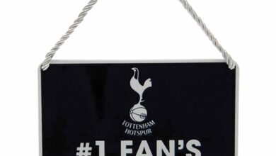 Tottenham Hotspur FC No.1 Fan's Bedroom Plaque