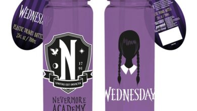 Wednesday Nevermore Drinks Bottle
