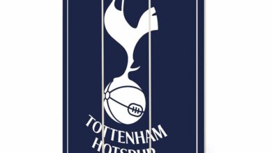 Tottenham Hotspur FC Crest Wooden Panel Sign