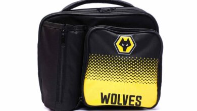 Wolverhampton Wanderers FC Fade Lunch Bag With Bottle Holder
