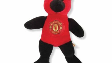 Manchester United FC Red & Black Bear