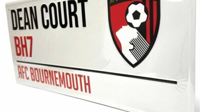 Bournemouth AFC Street Sign