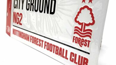 Nottingham Forest FC Street Sign