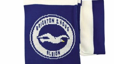 Brighton & Hove Albion FC Bar Scarf