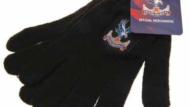 Crystal Palace FC Gloves - Size Junior
