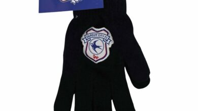 Cardiff City FC Junior Gloves