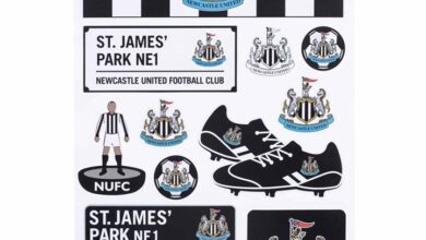 Newcastle United FC Sticker Set