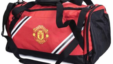 Manchester United FC Core Stripe Duffle Bag