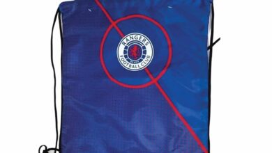 Rangers FC Centre Spot Gym Bag