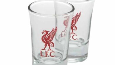 Liverpool FC 2 Pack Shot Glasses