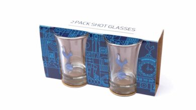 Tottenham Hotspur FC 2 Pack Shot Glasses