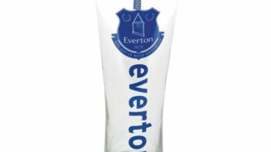 Everton FC Slim Pint Glass