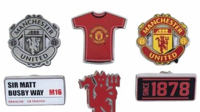 Manchester United FC 6 Piece Badge Set
