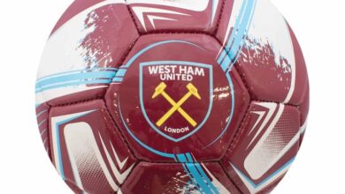 West Ham United FC Turbine Football Size 1 Deflated