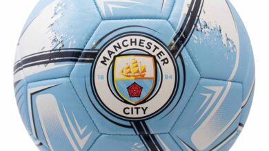 Manchester City FC Turbine Football Size 5 Deflated