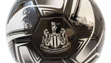 Newcastle United FC Turbine Football Size 5 Deflated
