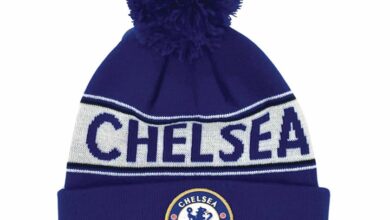 Chelsea FC Text Cuff Beanie