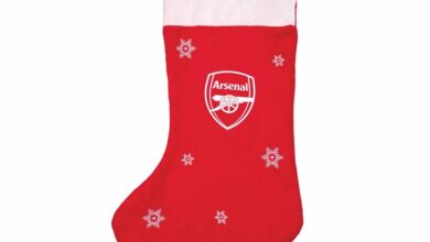 Arsenal FC Snowflake Stocking