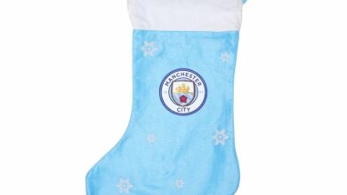 Manchester City FC Snowflake Stocking