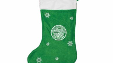 Celtic FC Snowflake Stocking