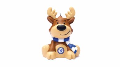 Chelsea FC Reindeer Ornament