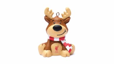 Liverpool FC Reindeer Ornament