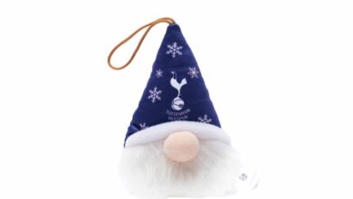 Tottenham Hotspur FC Snowflake Gonk Ornament