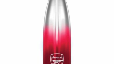 Arsenal FC Metallic Bottle