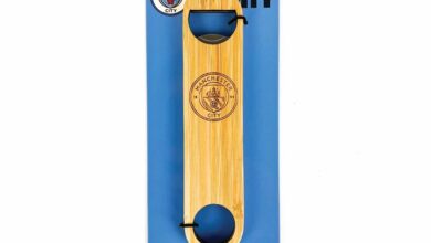 Manchester City FC Bamboo Bottle Opener