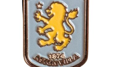 Aston Villa FC Crest Pin Badge