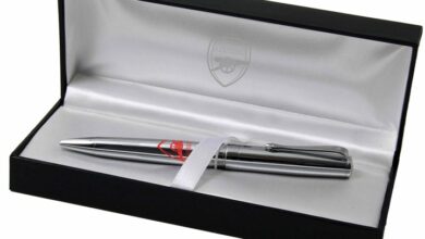 Arsenal FC Chrome Pen in Gift Box
