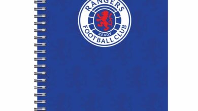 Rangers FC Spiral A5 Notebook