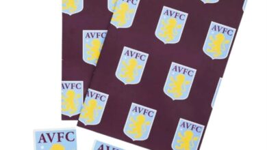 Aston Villa FC Gift Wrap