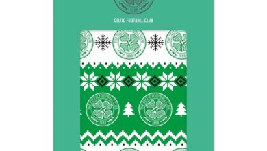 Celtic FC Christmas Gift Wrap