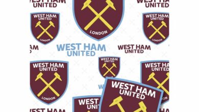 West Ham United FC Gift Wrap