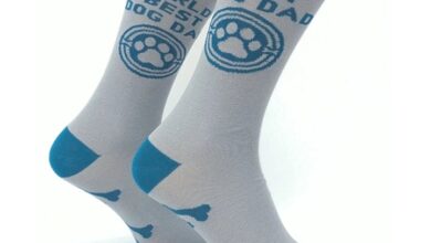 World's Best Dog Dad Socks - Size 7 - 11