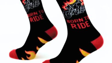 Born to Ride Socks - Size 7 - 11